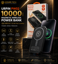  Premium URPIN PW02 portable wireless charging power bank with USB-C fast charging