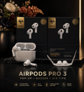 Premium Bluetooth 5.3 AirPods Pro 3 TWS earbuds with Active Noise Cancellation